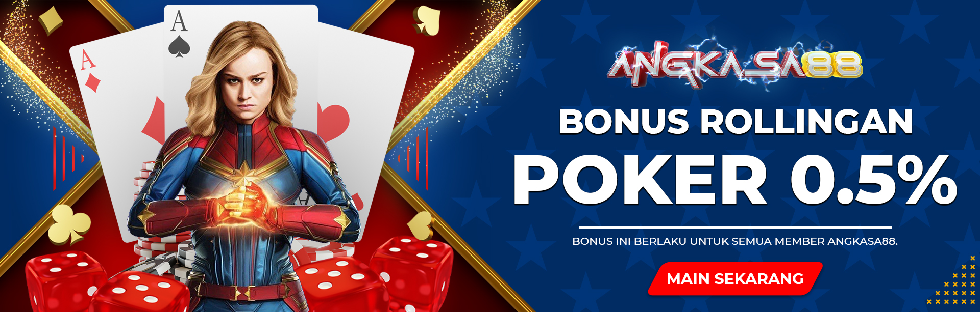 BONUS ROLLINGAN POKER 0.5%