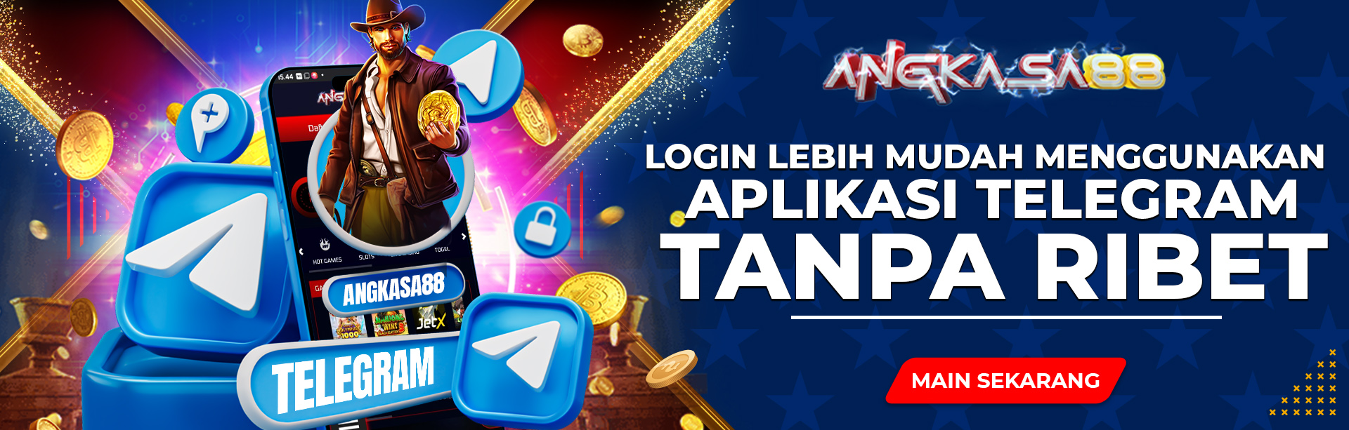 LOGIN LEBIH MUDAH MENGGUNAKAN TELEGRAM