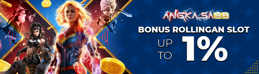 BONUS ROLLINGAN SLOT UP TO 1%